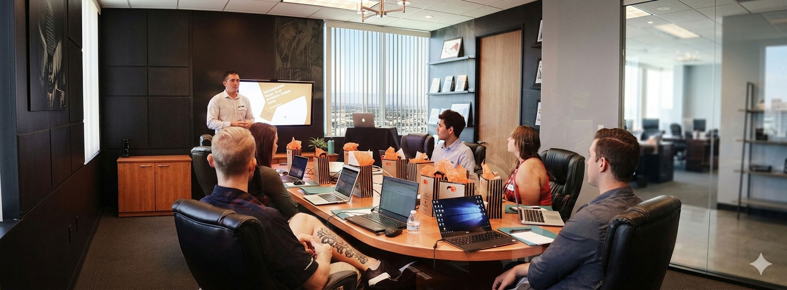 Students Learning Digital Marketing Skills
